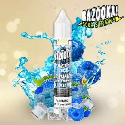 Bazooka Blue Raspberry Ice - Saltnic