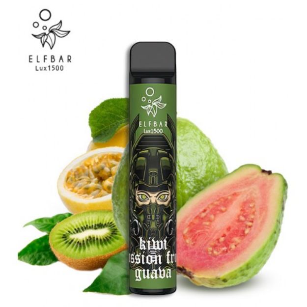 elf-bar-lux-1500-kiwi-passion-fruit-guava-disposable-device