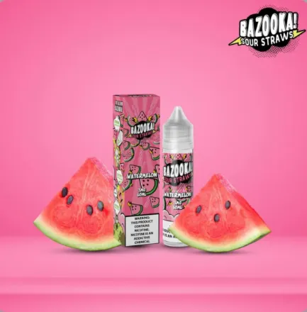 bazooka-sour-straws-watermelon-freebase
