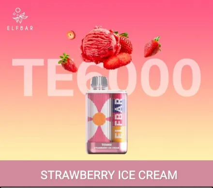 elf-bar-te6000-disposable-device-strawberry-ice-cream