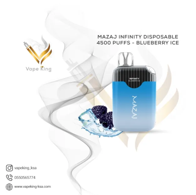 mazaj-infinity-4500-puffs-blueberry-ice