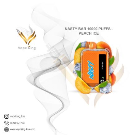 nasty-bar-disposable-10000-puffs-peach-ice