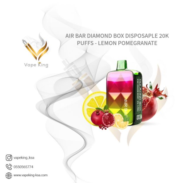 AIR-BAR-DIAMOND-BOX-DISPOSAPLE-20K-PUFFS-LEMON-POMEGRANATE