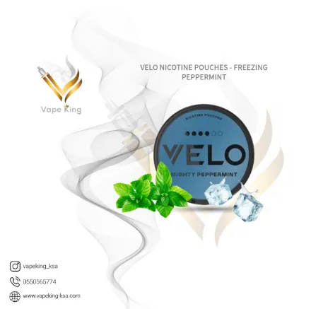 VELO NICOTINE POUCHES - FREEZING PEPPERMINT