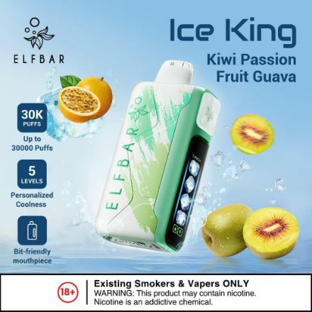 elf-bar-ice-king-30000-disposable-device-kiwi-passion-fruit-guava