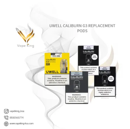uwell-caliburn-g3-replacement-pods