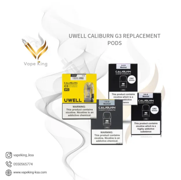 uwell-caliburn-g3-replacement-pods