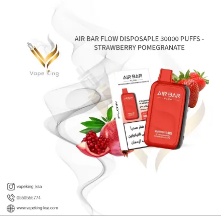 air-bar-flow-disposaple-30000-puffs-strawberry-pomegranate